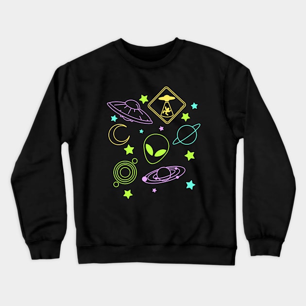 I Want To Believe Crewneck Sweatshirt by chiaraLBart